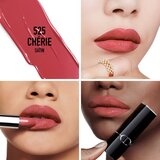 Dior Rouge The Refill dolgoobstojna šminka nadomestno polnilo odtenek 525 Chérie Satin 3,5 g | Shoptok.si
