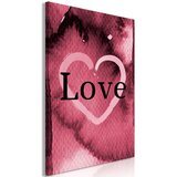  Slika - Burgundy Love (1 Part) Vertical 80x120 Cijene