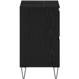  Kupaonski ormarić za sudoper Crni hrast 80 x 33 x 60 cm | shoptok.hr