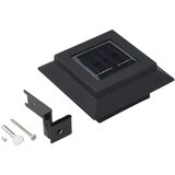 vidaXL Vrtne solarne svjetiljke 12 kom LED kvadratne 12 cm crne | shoptok.hr