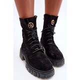 Boto Lace-Up Booties Black Ideally | ePonuda.com