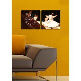 Wallity Zidni sat 2P2828CS-4, 60x28 cm, 2 dijela | Eponuda.ba