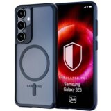 3mk Satin Armor Case silikonski ovitek za Samsung Galaxy S25 5G - prozorno črn Cene