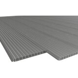  Polikarbonatna ploča sa šupljim komorama (250 cm x 20 cm x 16 mm, Polikarbonat, Antracit) | shoptok.hr