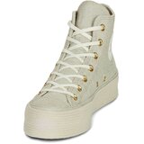 Converse Visoke superge Chuck Taylor All Star Lift Espadrille Bež | Shoptok.si