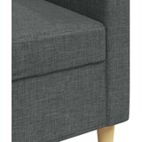  Trosjed od tkanine tamnosivi 210 cm | shoptok.hr