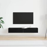  Kabinetski zidni s ladicama 2 pcs Crni hrast 68 x 30 x 20 cm | shoptok.hr