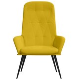  Stolica za opuštanje boja senfa baršunasta | shoptok.hr