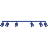Sollux Lighting Stropna svetilka RAYO 6L ultramarin, (5000499712) | Shoptok.si