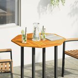 Stolna ploča 80x80x2,2 cm osmerokutna od masivnog drva bagrema | Eponuda.com