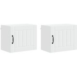  Ormar za Zid Lucca 2 pcs Bijela 50 x 31 x 40 cm | shoptok.hr