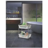 Metaltex Crni regal na kotačima 41x52x26 cm Oslo – | shoptok.hr