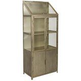 Dutchbone siva kovinska vitrina 64x151x35 cm monviso – | Shoptok.si