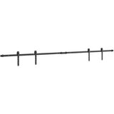 vidaXL Komplet drsnih vrat omarice 213 cm ogljikovo jeklo | Shoptok.si