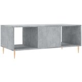 vidaXL Stolić za kavu boja betona 102 x 50 x 40 cm konstruirano drvo | shoptok.hr