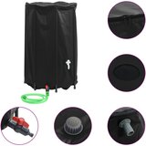  Spremnik za vodu sa slavinom sklopivi 500 L PVC Crna | Shoptok.si