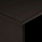 vidaXL Kava Stol Crna i zlatna 80 x 50 x 40 cm | shoptok.hr