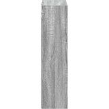  Umivaonik s policom za zid Siva Sonoma 35 x 20 x 81 cm | shoptok.hr