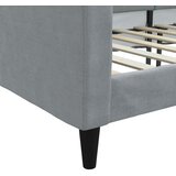  Dnevni krevet svjetlosivi 90 x 200 cm od tkanine | shoptok.hr