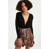 Trendyol Black Double Breasted Collar Knitted Body | ePonuda.com