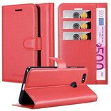 Cadorabo Honor 7C/Huawei Y7 2018 v rdeče sladkorno jabolko - Zaščitni ovitek z magnetnim zapiranjem, stoječo funkcijo in režo za kartice, (20550585) | Shoptok.si