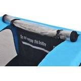 Prikolica za bicikl sivo-plava 30 kg | shoptok.hr
