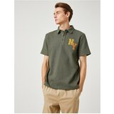 Koton Polo T-shirt - Khaki - Regular fit Cene