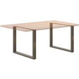  Noge za jedilno mizo U-oblika 3 kosa 100x(72-73) cm jeklo, (21828604) | Shoptok.si