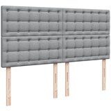  Krevet s oprugama i madracem svjetlosivi 180x200 cm od tkanine | shoptok.hr