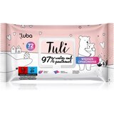 Luba Tuli 97% Water and Panthenol otroški nežni vlažni robčki 72 kos | Shoptok.si