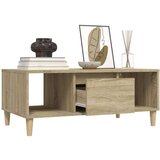  Stolić za kavu boja hrasta 90x50x36 5 cm konstruirano drvo | shoptok.hr