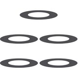  Pogodno za ravne drvene prstenove 5 pcs Crna Ø40 / 70 cm Čelik | shoptok.hr
