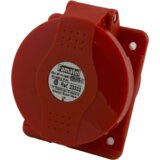 Famatel vtičnica stenska 10°, 32A/380÷415, 5-polna (3P+N+E), IP44 - 23333 | Shoptok.si