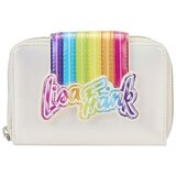 Loungefly Novčanik Lisa Frank Rainbow Logo Zip Around | Eponuda.com