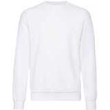 Fruit Of The Loom Men's White Sweatshirt Set-in Sweat | Shoptok.si