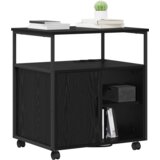 vidaXL Uredski ormar Crni hrast 60 x 46 x 67 cm Konstruirano drvo | shoptok.hr
