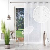 Douceur d intérieur Bela/v srebrni barvi prosojna zavesa iz tančice 140x240 cm Floressia – | Shoptok.si