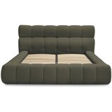Bobochic Paris Zelena oblazinjena zakonska postelja s prostorom za shranjevanje z letvenim dnom 160x200 cm Mont Blanc – | Shoptok.si