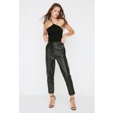 Trendyol Limited Edition Black Front Buttoned Trousers | shoptok.hr