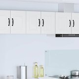 vidaXL Stenska kuhinjska omarica s polico 2 pcs Bela 30 x 31 x 40 cm | Shoptok.si