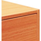  Noćni ormarić montiran na zid Voštano smeđa 50 x 32.5 x 24 cm | shoptok.hr