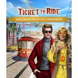 Steam ticket to ride®: san francisco city expansion (dlc) key (pc) global | Eponuda.com