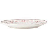 Costa Nova Rdeč/bel krožnik iz kamenine ø 27 cm Vila – | Shoptok.si
