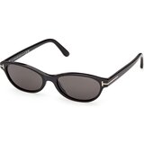 Tom Ford Chloe 02 FT1310 01A ONE SIZE (52) Črna/Siva Cene
