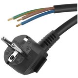  Priključna vrvica PVC 3×0,75mm črna 3M | Shoptok.si