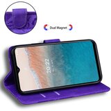 INORCO Za Nokia C12 4G/C12 Pro/C12 Plus PU usnjena torbica s tigrovim tiskom, proti padcu, stojalo za telefonsko denarnico, školjka, (22035946) | Shoptok.si