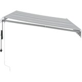 Tenda na automatsko uvlačenje antracit i bijela 350x250 cm | Eponuda.com