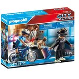 Playmobil policist s kolesom in roparjem 70573 - city action Cene