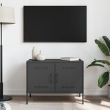 Furnova TV omarica črna 68x39x50,5 cm jeklo, (21924881) | Shoptok.si