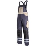 Lahti radne hlače s naramenicama sivo-bež S L4060701 | shoptok.hr